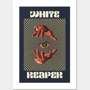 Hand Eyes White Reaper Posters and Art